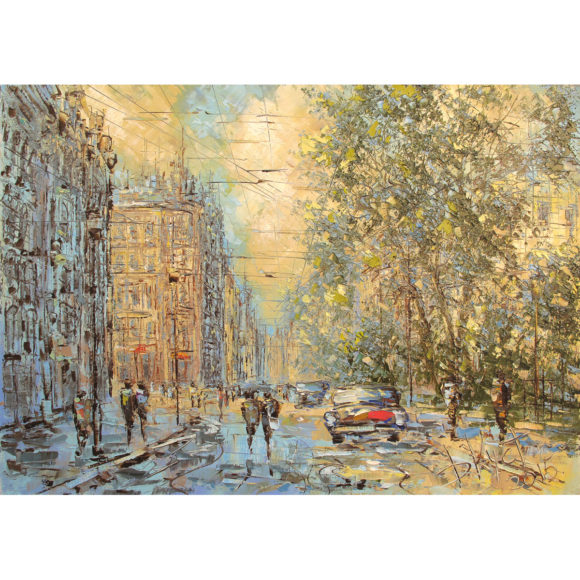 Дмитрий Кустанович «Весенний день в Петербурге»