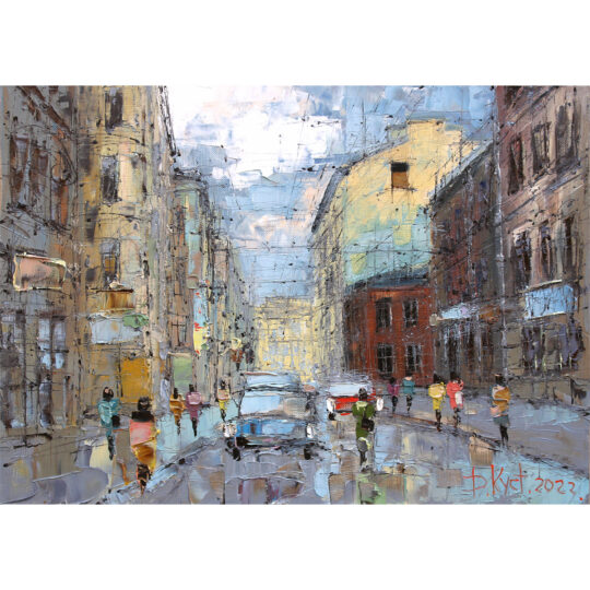 Художник Дмитрий Кустанович. Росчерки